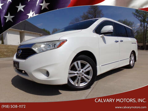 2012 Nissan Quest for sale at Calvary Motors, Inc. in Bixby OK