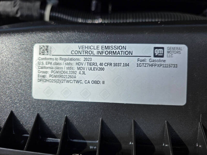 2023 GMC Savana 3500