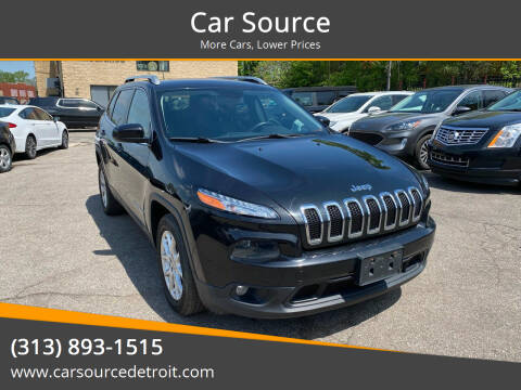 2015 Jeep Cherokee for sale at Car Source in Detroit MI