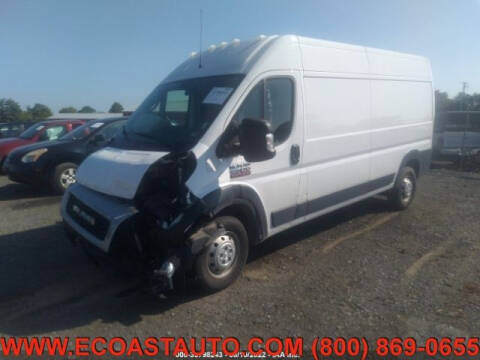 2021 RAM ProMaster for sale at East Coast Auto Source Inc. in Bedford VA