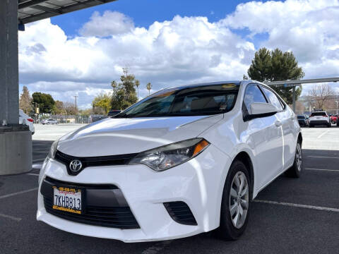 2015 Toyota Corolla for sale at ALL CREDIT AUTO SALES in San Jose CA