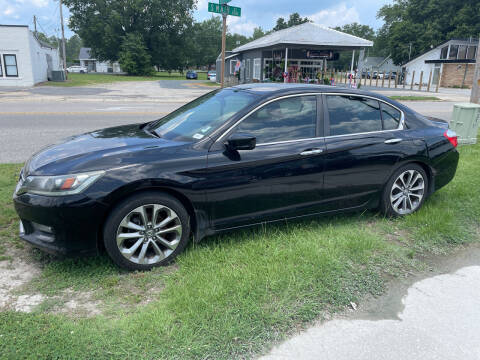 2014 Honda Accord for sale at LAURINBURG AUTO SALES in Laurinburg NC