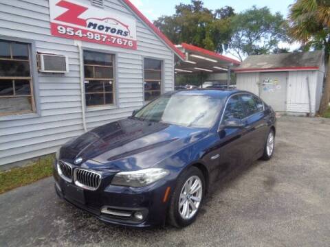 2015 BMW 5 Series for sale at Z Motors in North Lauderdale FL