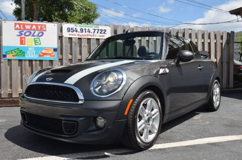 2015 MINI Convertible for sale at ALWAYSSOLD123 INC in Fort Lauderdale FL