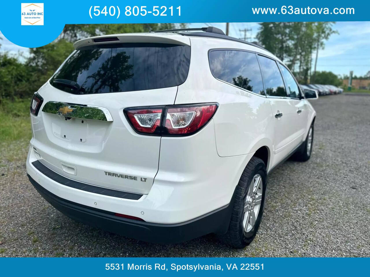 2014 Chevrolet Traverse for sale at 63 Auto Inc in Spotsylvania, VA