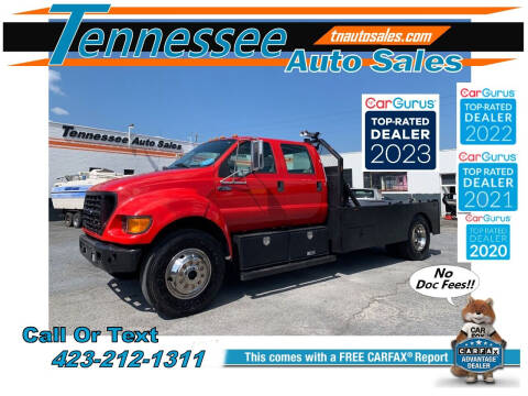 2000 Ford F-750 Super Duty for sale at Tennessee Auto Sales in Elizabethton TN