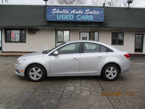 2012 Chevrolet Cruze for sale at SHULTS AUTO SALES INC. in Crystal Lake IL