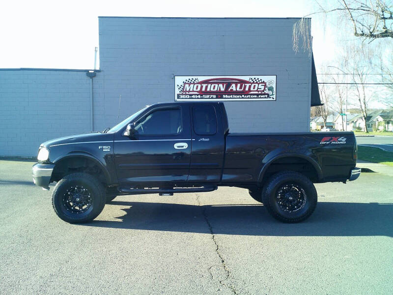 2002 Ford F-150 for sale at Motion Autos in Longview WA