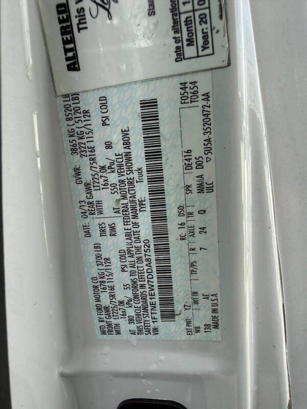 2013 Ford E-Series
