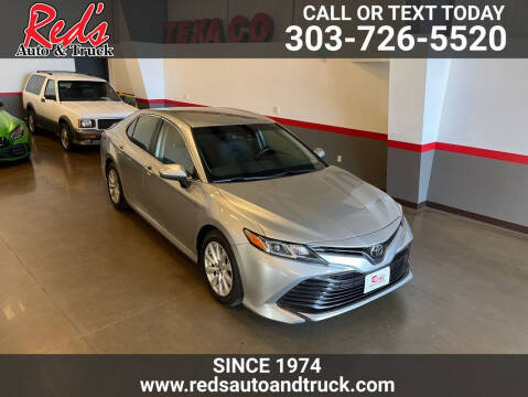 2018 Toyota Camry for sale at Red's Auto and Truck in Longmont CO