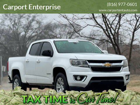 2018 Chevrolet Colorado for sale at Carport Enterprise - 6420 State Ave in Kansas City KS