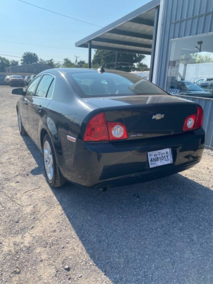 2012 Chevrolet Malibu for sale at COOK MOTOR CO LLC in Wichita Falls, TX