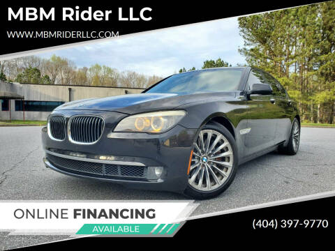 2009 BMW 7 Series for sale at MBM Rider LLC in Lilburn GA