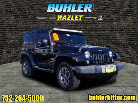 2014 Jeep Wrangler for sale at Buhler and Bitter Chrysler Jeep in Hazlet NJ