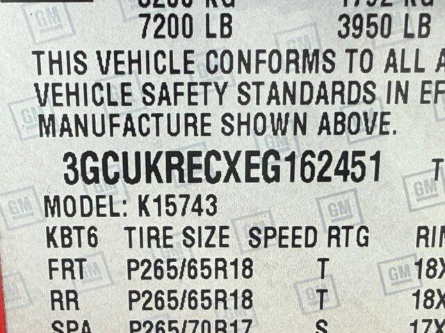 2014 Chevrolet Silverado 1500