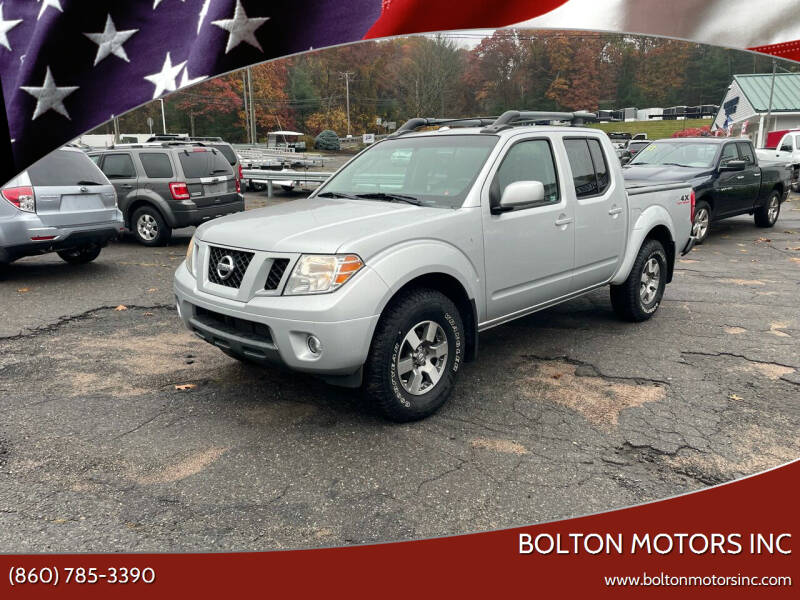 2009 Nissan Frontier for sale at BOLTON MOTORS INC in Bolton CT