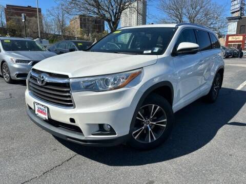 2016 Toyota Highlander for sale at Sonias Auto Sales in Worcester MA