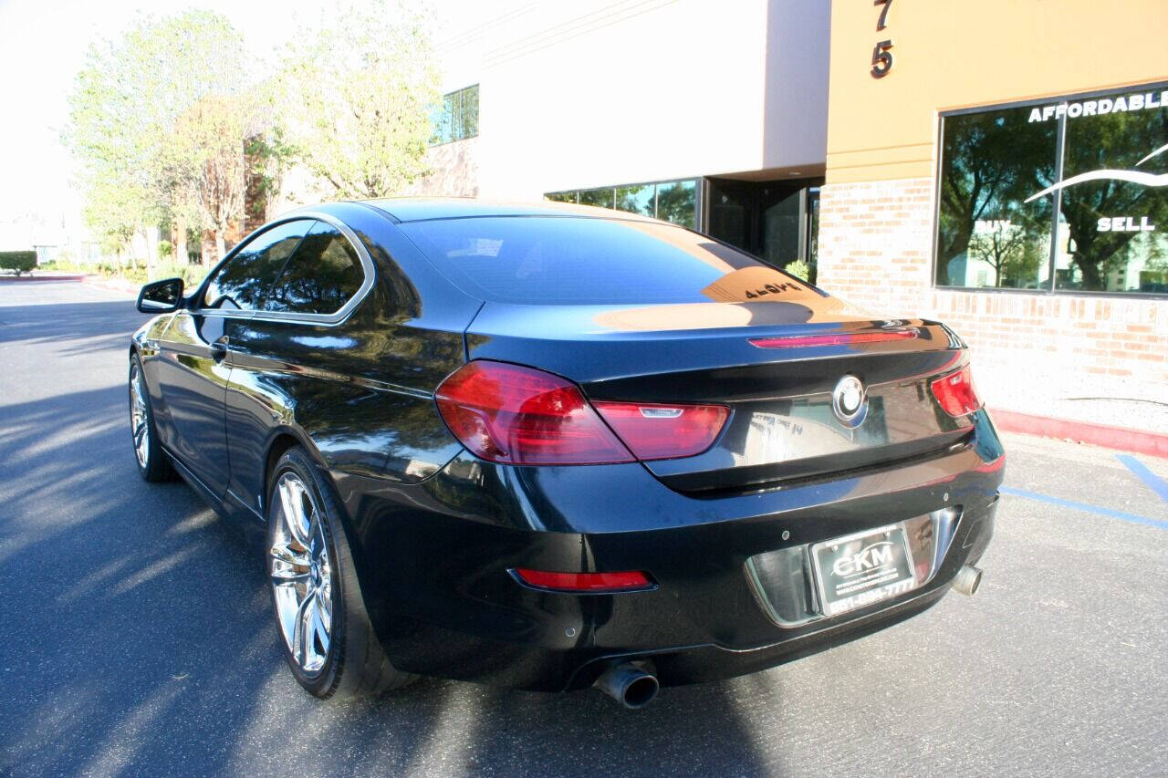 2013 BMW 6 Series for sale at CK Motors in Murrieta, CA