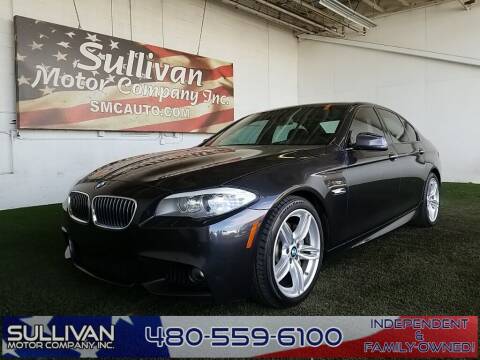 2013 BMW 5 Series for sale at SULLIVAN MOTOR COMPANY INC. in Mesa AZ