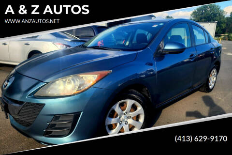 2010 Mazda MAZDA3 for sale at A & Z AUTOS in Westfield MA