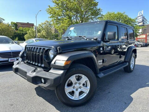 2019 Jeep Wrangler Unlimited for sale at Sonias Auto Sales in Worcester MA
