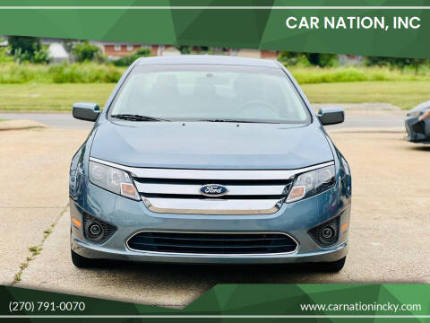 2012 Ford Fusion for sale at Car Nation, INC in Bowling Green KY