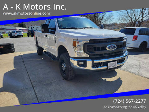 2020 Ford F-250 Super Duty for sale at A - K Motors Inc. in Vandergrift PA