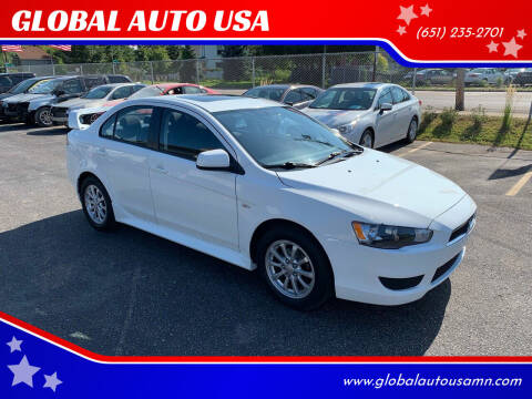 2011 Mitsubishi Lancer for sale at GLOBAL AUTO USA in Saint Paul MN