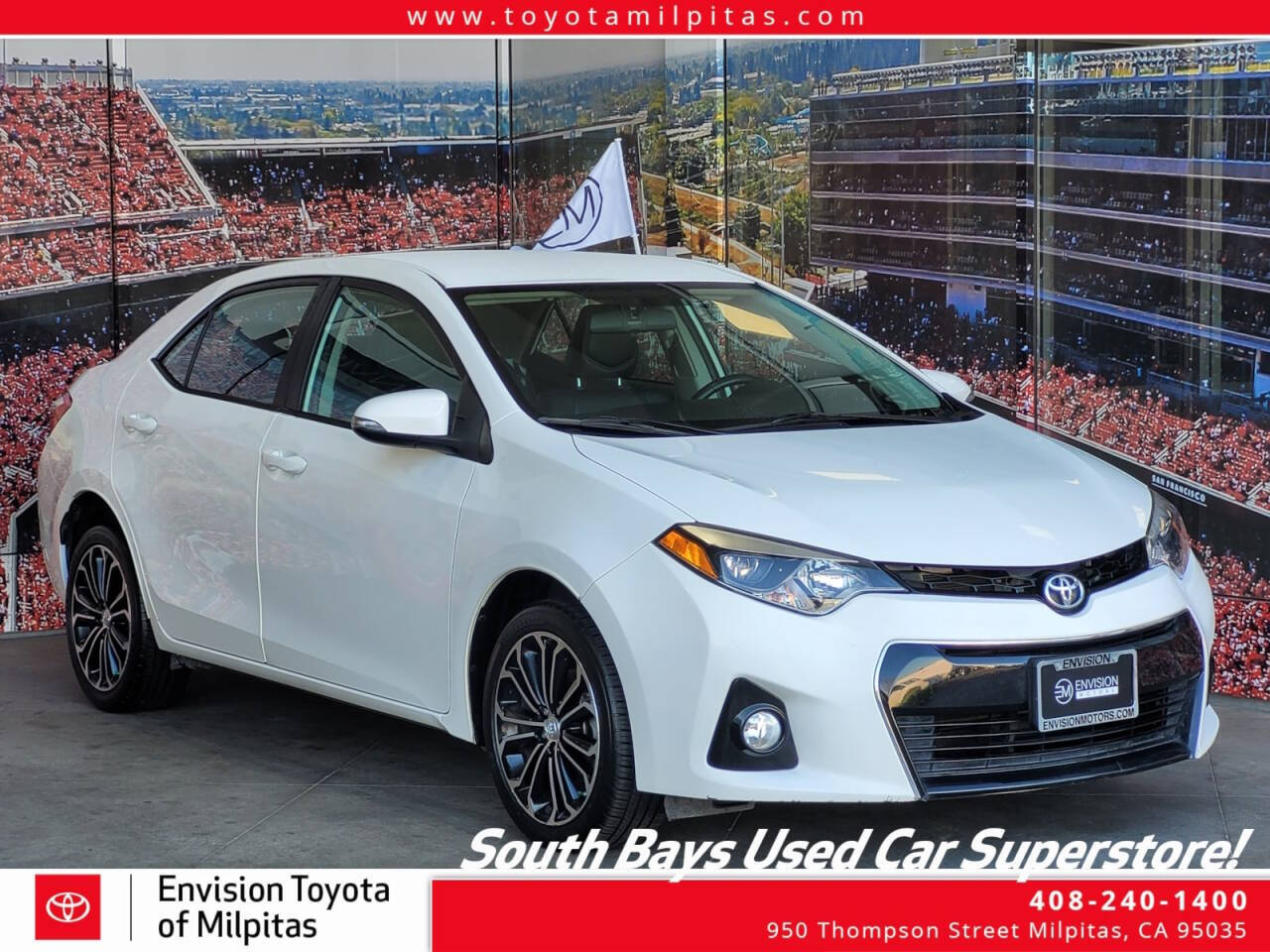 2014 Toyota Corolla for sale at Envision Toyota of Milpitas in Milpitas, CA