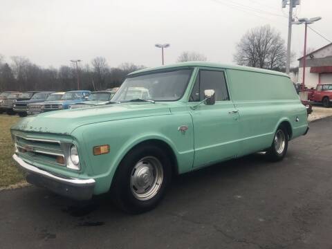 1967 Chevrolet C-10 Panel Truck for sale at FIREBALL MOTORS LLC in Lowellville OH