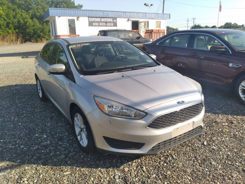 2015 Ford Focus for sale at Oxford Motors Inc in Oxford PA