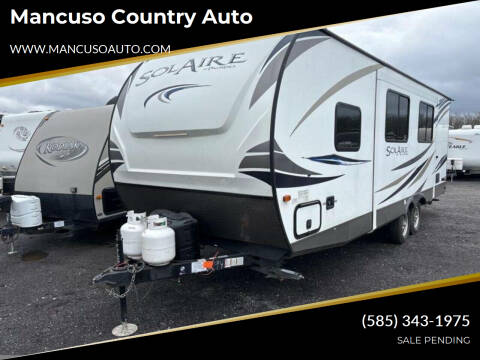 2018 Forest River Palomino Solaire 251RBSS for sale at Mancuso Country Auto in Batavia NY