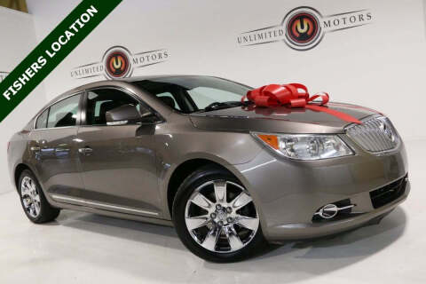 2012 Buick LaCrosse for sale at Unlimited Motors in Fishers IN