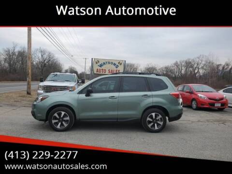 2017 Subaru Forester for sale at Watson Automotive in Sheffield MA