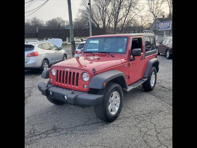 2014 Jeep Wrangler for sale at Colonial Motors in Mine Hill NJ