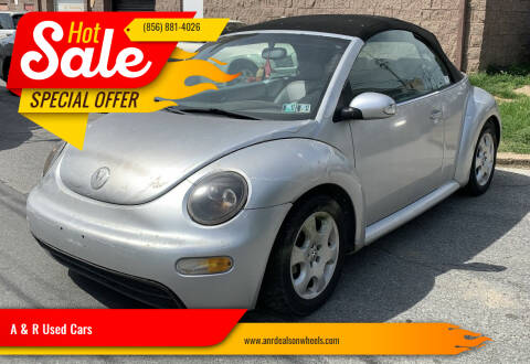 2003 Volkswagen New Beetle Convertible for sale at A & R Used Cars in Clayton NJ