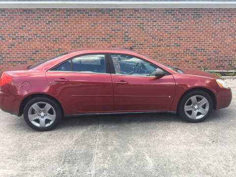 2009 pontiac g6 red