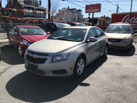 2013 Chevrolet Cruze for sale at Chambers Auto Sales LLC in Trenton NJ