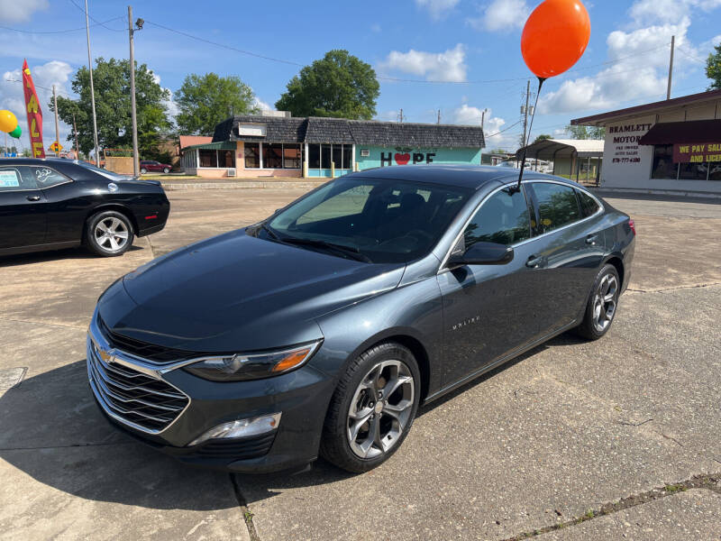 2021 Chevrolet Malibu for sale at BRAMLETT MOTORS in Hope AR
