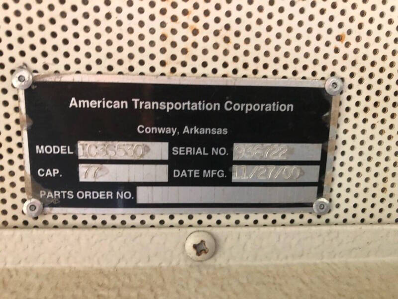 2001 International 3000IC