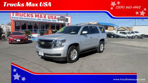 2015 Chevrolet Tahoe for sale at Trucks Max USA in Manteca CA