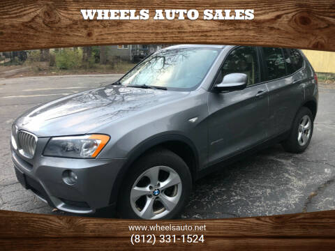 2012 BMW X3 for sale at Wheels Auto Sales in Bloomington IN