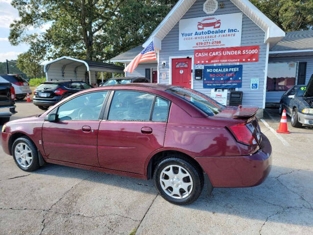 2003 Saturn Ion for sale at Your Autodealer Inc. in Mcdonough, GA