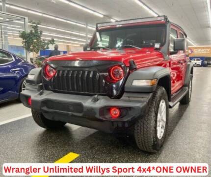 2021 Jeep Wrangler Unlimited for sale at Dixie Motors in Fairfield OH