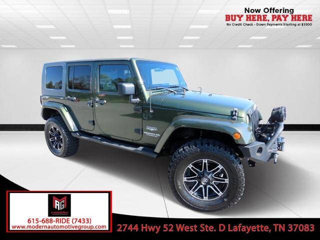 2008 Jeep Wrangler Unlimited for sale at Modern Automotive Group LLC in Lafayette, TN