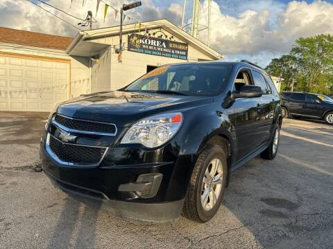 2012 Chevrolet Equinox for sale at Korea Auto Group in Joliet IL