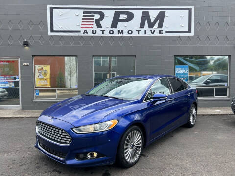 2013 Ford Fusion for sale at RPM Automotive LLC in Portland OR