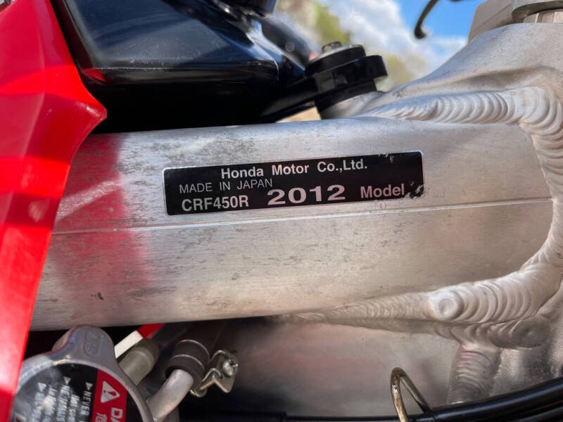 2012 Honda CRF