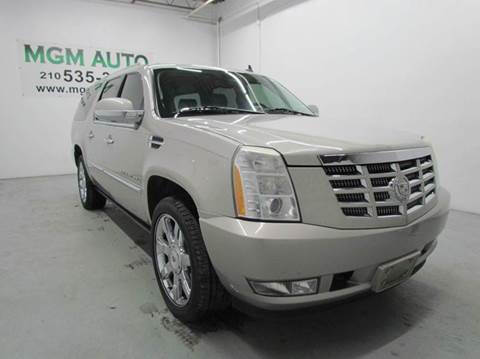 2009 Cadillac Escalade ESV for sale at MGM Auto in San Antonio, TX