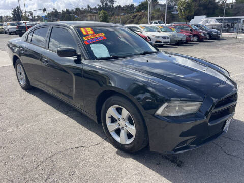 2013 Dodge Charger for sale at 1 NATION AUTO GROUP in Vista CA